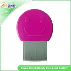 NEW special smile handle head lice comb nit comb
