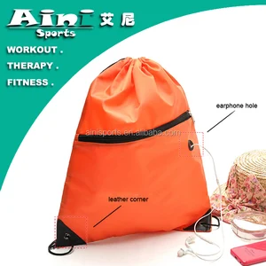 2016 drawstring gift bag,nylon polyester drawstring bag,backpack