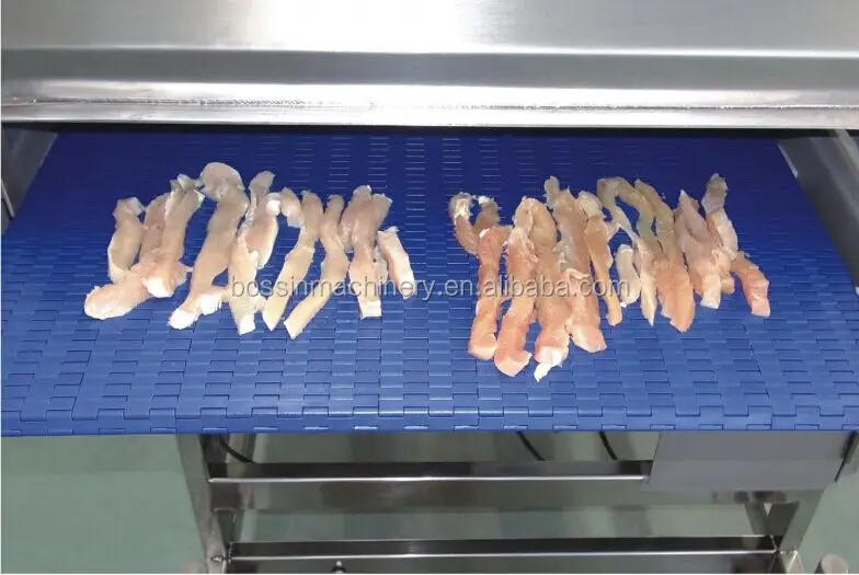 Chinese products new technology poultry meat bacon strip cutter
