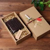 Manufacture Kraft Gift Box with Delighted Decoration
