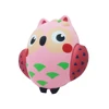 Scented PU Soft Squishy Animal Toys Jumbo Cute Pink Owl Squishy