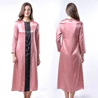 High quality wholesale factory price women's 100% long silk nightgown robe