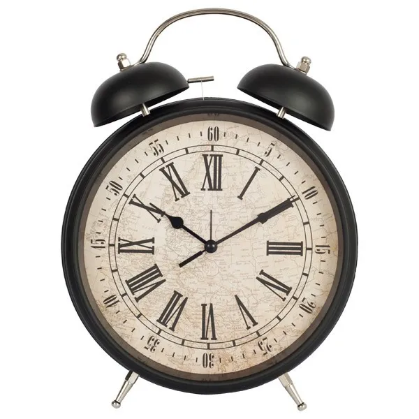 8 Inch Giant Twin Bell Vintage Silent Alarm Clock Buy Silent Alarm