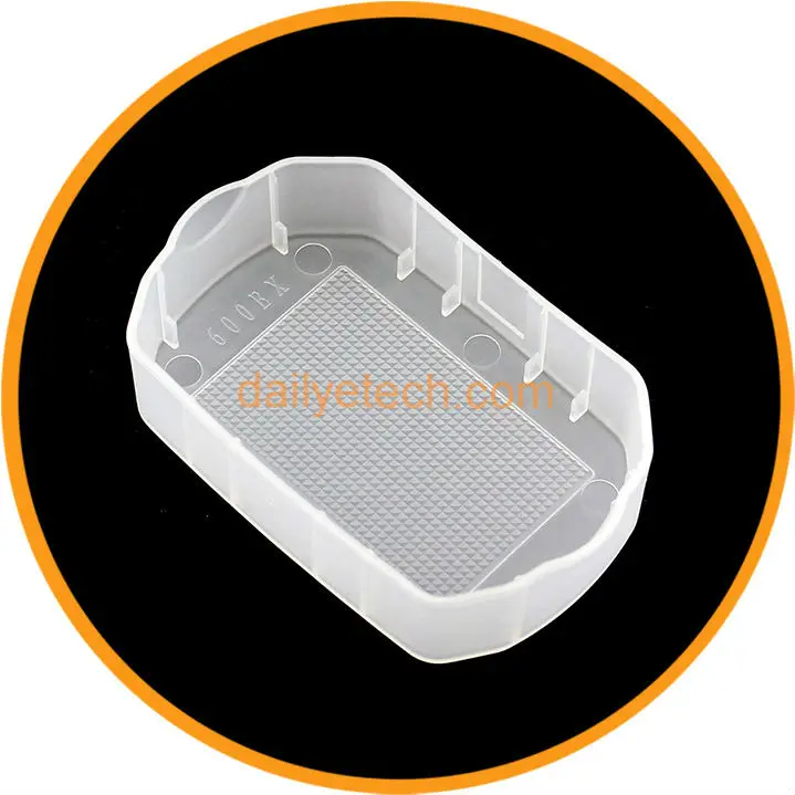Lambency Flash Bounce Diffuser Soft Box for Canon 600EX - RT White from Dailyetech