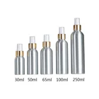 Factory price 30ml 50ml 65ml 100ml 250ml mist spray perfume essential oils aluminum bottle