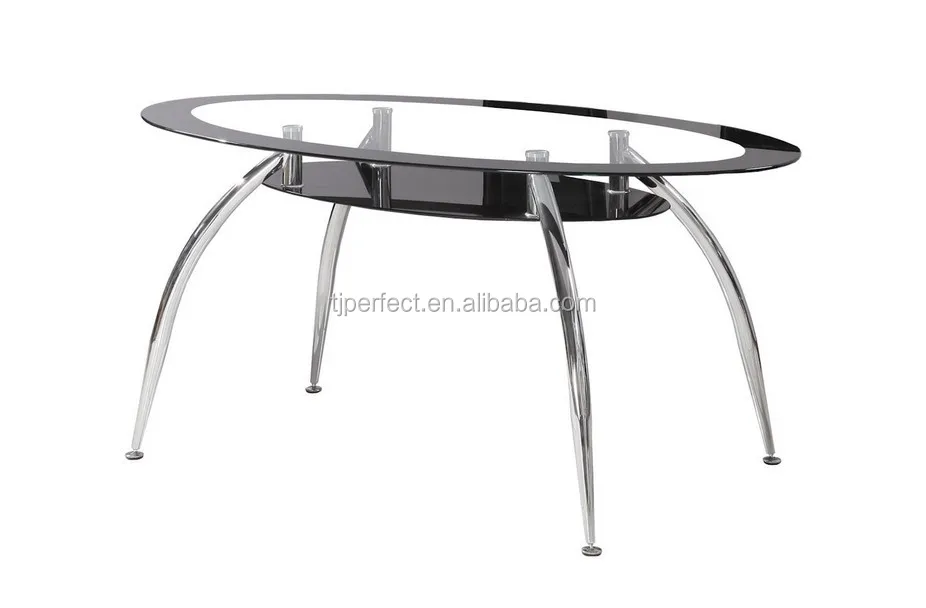 Oval Glass Dining Table Oval Glass Dining Table