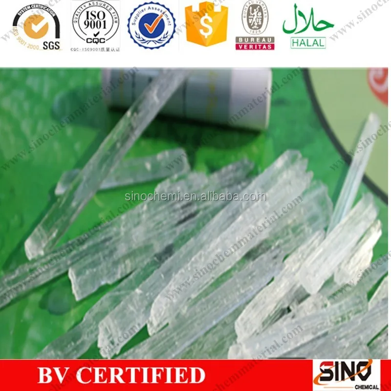 natural menthol crystals (l-menthol 99.9%)