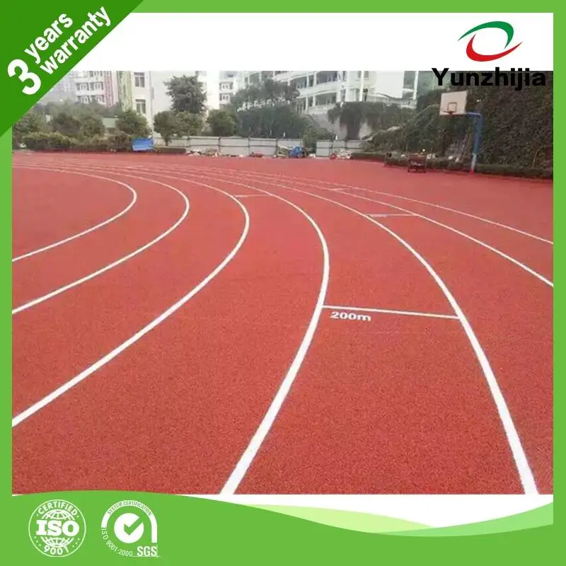 Guangzhou athletic tracks floor with SGS approval