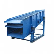 Convenient mobile vibrating screen use in lead ore and zinc ore