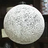 Artificial rattan lamp shade high quality handmade braid lampshade round lampshade