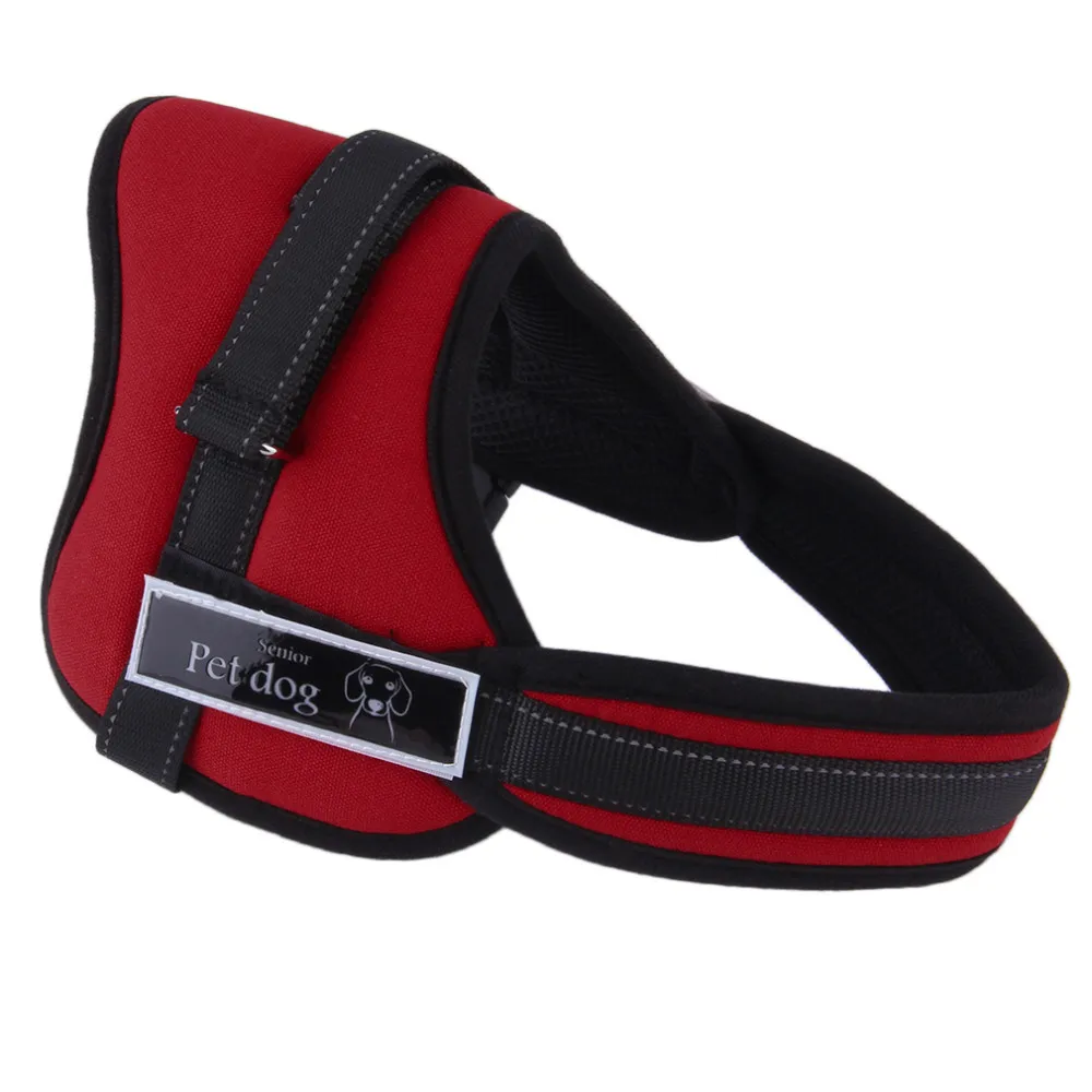 Big Dog Soft Adjustable Harness Pet Large Dog Walk Out Harness Vest Collar Hand Strap Pitbulls S/M/L/L/L Worldwide Store