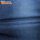 Light weight polyester cotton lycra spandex denim fabric for jeans