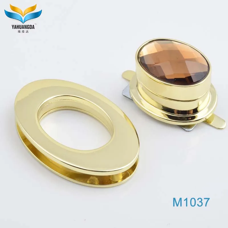 New design fashion bag making accessories market in guangzhou for lock accessories