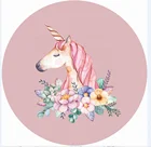 RTS Ebay Microfiber Tapestry Custom Polyester Printed Baby Round Beach Shawl Towel
