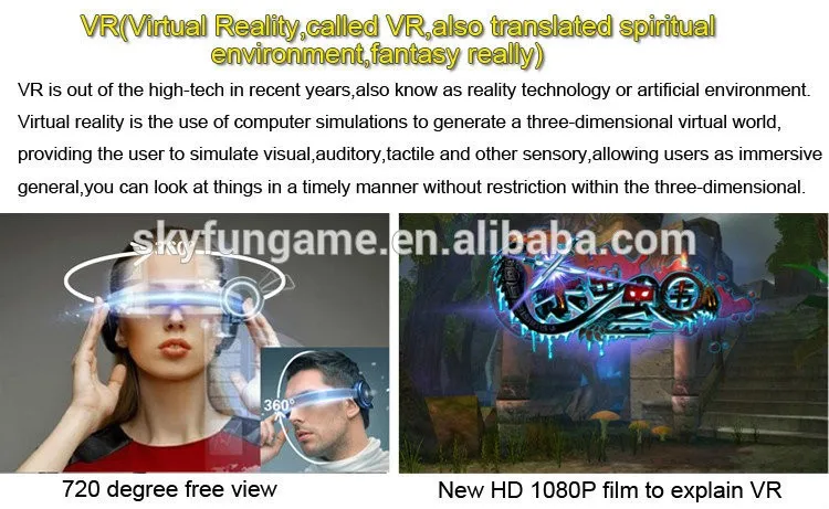 2017 Hot Sale Amusement Machine Triple Seats 9D VR Virtual Reality Games From Guangzhou Skyfun