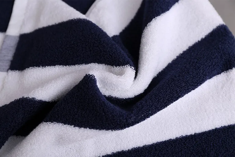wholesale black and white striped bath towel/black white bath towel