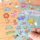 Custom cartoon promotional epoxy stickers decorative stickers