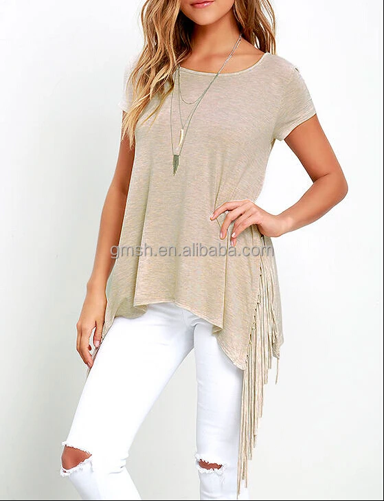 tall t-shirts wholsale 2017 girls europe and america summer