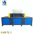 Industrial Double Shaft Chipper Shredder Machine for Plastic bottle and bags