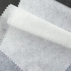 Thin and Light Non Woven 100% Polyester Clothes Fusing Interlining Fabric