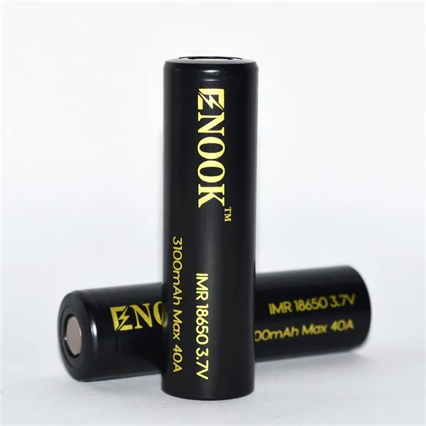 高ドレイン高品質オリジナルrechargeble enook 18650バッテリー3100 mah 40aリチウムイオン電池用の蒸気を吸う改造電動バイク仕入れ・メーカー・工場