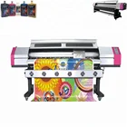 galaxy large format water transfer printing film eco-solvent inkjet printer with Epson head canvas oil painting Machine