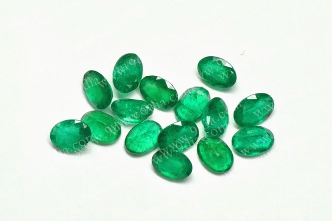 Emerald Stone Gemstones Oval Shape Natural Emerald Stone Price Per Carat