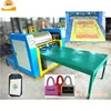 2 colors Plastic carry tote nonwoven bag flexo printing machine price Cotton shopping paper bag printing printer machine