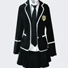 Pleated Skirt And Blouse Latest Design School Uniform With Tie