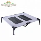Outdoor folding elevated pet cot bed for large dogs