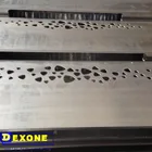 Architectural aluminum fixed sun shutter