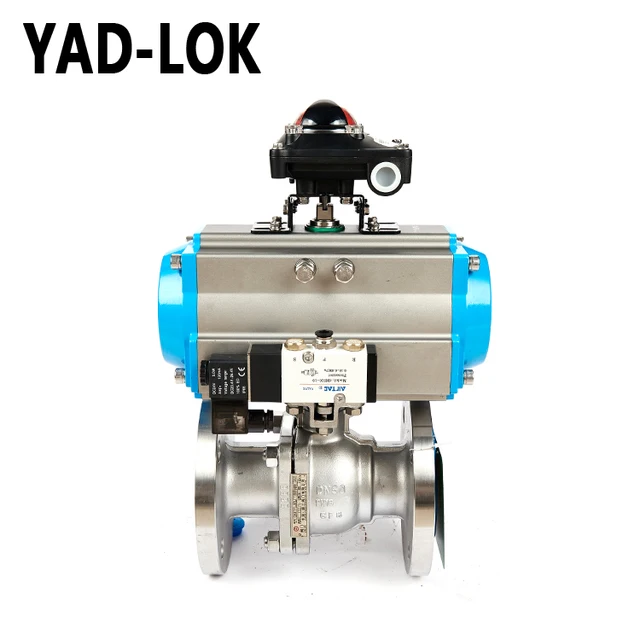 3000psi high pressure pneumatic actuator globe ball valve