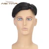 Aisi Hair Toupee Human Remy Hair Wigs Mens Hairstyle Partside Toupee Human European Style Hand Made Hairpieces for Men