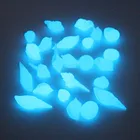 Pebble Stones Pebble Glow Stone Garden Supplies Plastic Glow In The Dark Pebble Stones