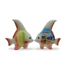Lovely fish home decorative ceramic crafts