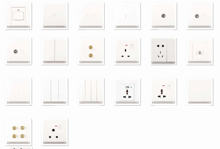 250V 10A-16A Home Automation Z-Wave European Wall Switch - ANKUX.COM