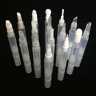 Plastic Empty Lip Gloss Pen, Cosmetic Twist Lipstick Pen Package with Brush Manufactory