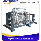 metal material skid offloading device for railcar