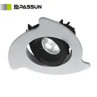 modern aluminium recessed led spot light 3W