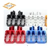 CNC Universal Motorcycle foot pegs for KX250 125 YZ125 250 450