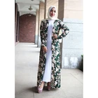 2019 new fashion Muslim women cardigan long dress Abaya dress robe Islamic clothing