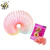 Wholesale Wally Brand Fruity Flavored Sweets Rainbow Circle Toy Popping Candy