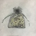 Small Drawstring Organza pouch Bag printing drawstring bags