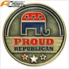 Bronze Proud Republican Pin Brooch Pin