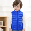 Sample Available Wholesale Packable Super Light Ultralight Western Classic Unisex Familly Kids Women Mens Duck Down Utility Vest