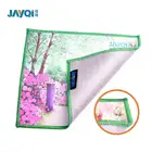 two color compounded plush microfiber cleaning cloth