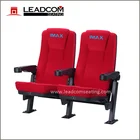 Leadcom push back folding movie theater chair with cupholder (LS-11602)