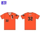Design Men's Custom Crew-Neck Short Sleeve Baseball Shirts