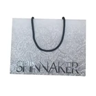 Hand Length Handle Italy Luxurious Custom Paper Bag Print For Clothes