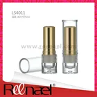 Cylinder perspective lip stick container case round shape container lipbalm container